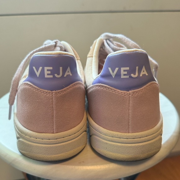 Veja V-10 SUEDE MULTICO PEACH EUC Women EUR 40, US 8.5 - Picture 5 of 10